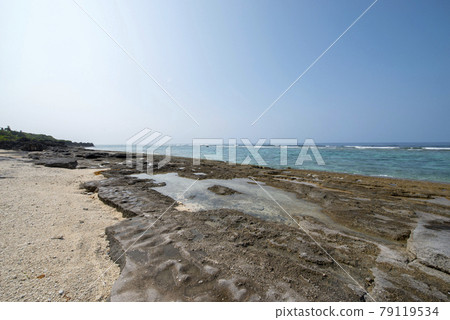 Otsukan Beach Rock on Okinoerabujima, Kagoshima Prefecture 79119534