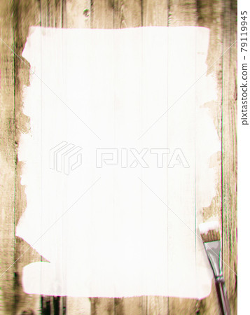 Analog wood grain and paint frame material 79119945