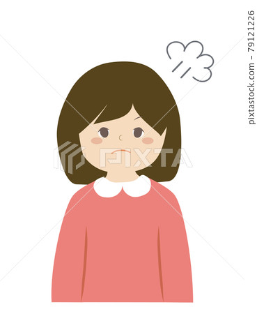 An angry girl 79121226