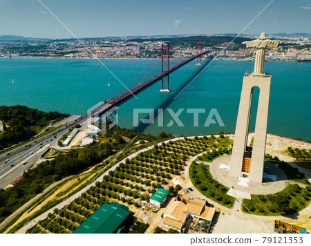 25th of April bridge view, Portugal 79121353