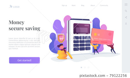 Debit card landing page template. Debit card landing page template. 79122256