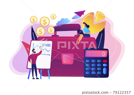 Accounting concept vector illustration. Accounting concept vector illustration. 79122357
