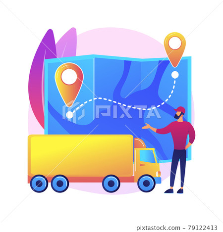 National transport abstract concept vector illustration. 79122413