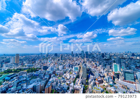東京風景廣澀谷原宿青山惠比壽代官山 79123973