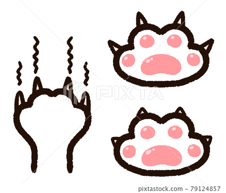 貓爪子和爪子 貓爪子和爪子 79124857