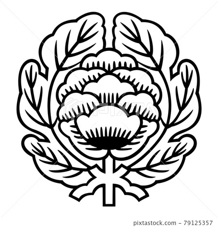 Naritasan Shinshoji Temple Crest Leaf 牡丹 Naritasan Shinshoji Temple Crest Leaf 牡丹 79125357