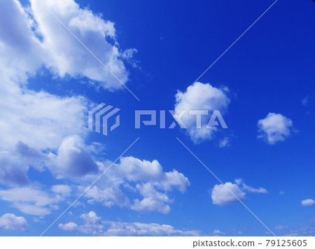 天空，藍天，雲彩，風景背景 79125605