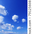 Sky, blue sky, clouds, landscape background 79125608
