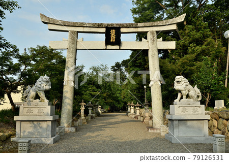 佐佐木神社表參道鳥居【滋賀縣近江八幡市安土町】 佐佐木神社表參道鳥居【滋賀縣近江八幡市安土町】 79126531