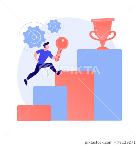 Key to success vector concept metaphor 79129271