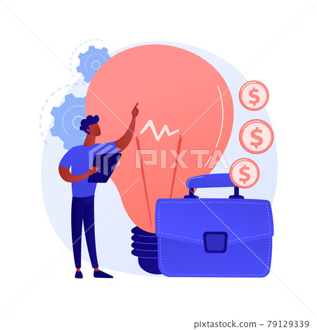 New business idea vector concept metaphor 79129339