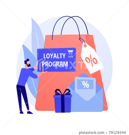 Shopping discounts vector concept metaphor Shopping discounts vector concept metaphor 79129344
