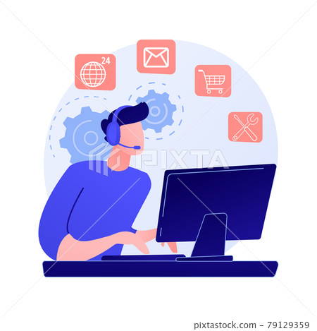 Tech support vector concept metaphor Tech support vector concept metaphor 79129359