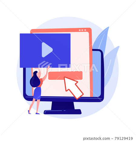 Video editing vector concept metaphor 79129419