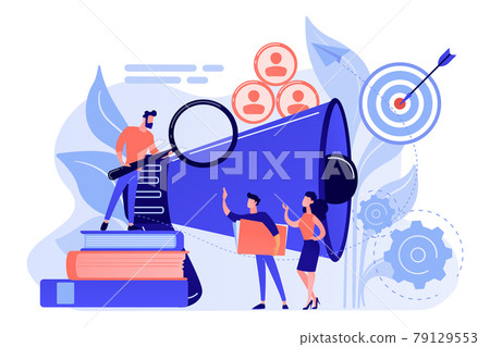 Target group concept vector illustration. 79129553