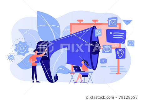Marketing concept vector illustration. 79129555