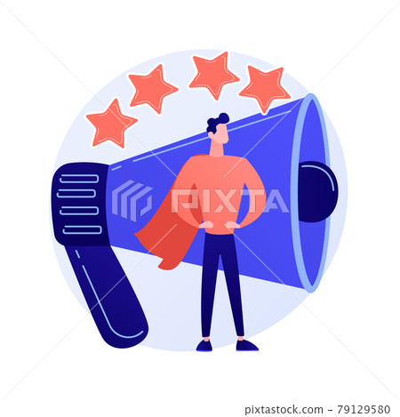 PR and marketing campaign vector concept metaphor. PR and marketing campaign vector concept metaphor. 79129580