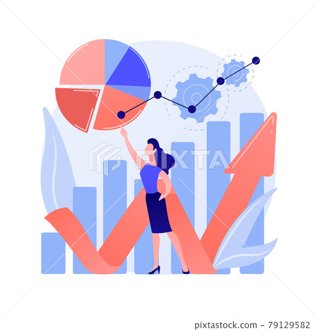 Online survey results analysis vector concept metaphor. Online survey results analysis vector concept metaphor. 79129582