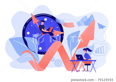 Productivity concept vector illustration. 79129593