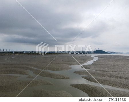 仁川大橋和西海泥灘 仁川大橋和西海泥灘 79131388
