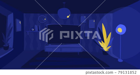 Abstract Dark Night Geometric Room Space Vector Illustration Background Art Abstract Dark Night Geometric Room Space Vector Illustration Background Art 79131852