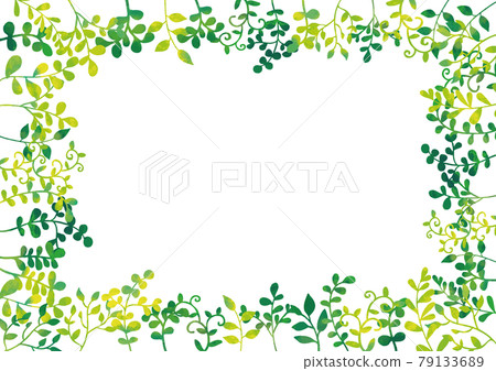 斯堪的納維亞風格植物圖案（水彩味道）框架外殼 79133689