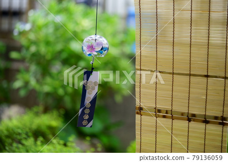 Japanese-style garden swaying wind chimes 8 Japanese-style garden swaying wind chimes 8 79136059