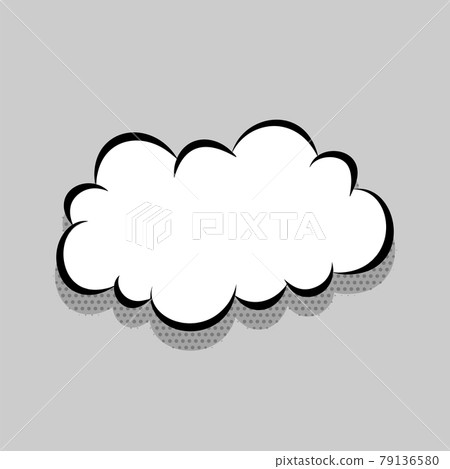 Comics speech bubble for text Comics speech bubble for text 79136580