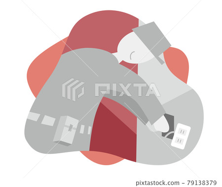 Illustration of cyber attacks and fraud 79138379