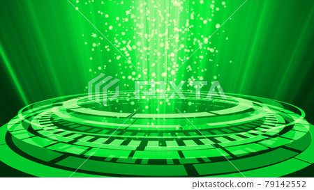 Green concentric network background material 79142552
