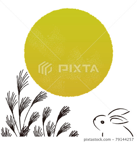 月亮兔芒秋插圖 79144257