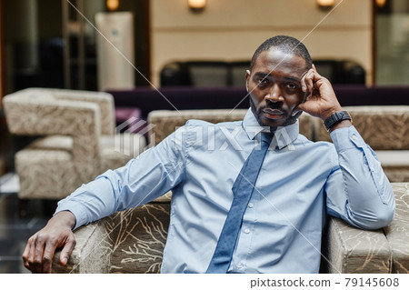 Handsome African American Man 79145608