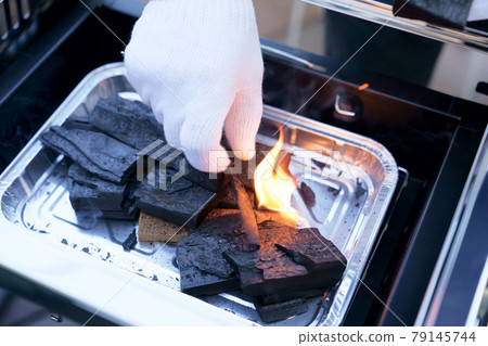 Preparation for barbecue 79145744