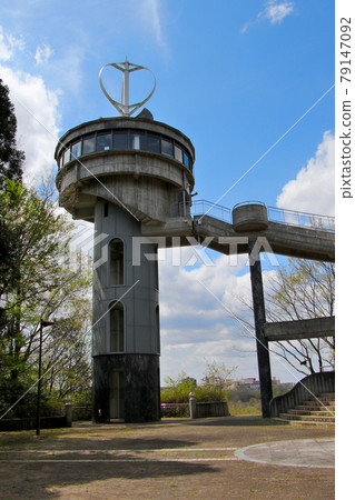 Observatory in Central Park, Sanda City, Tower of Wind, vertical position 79147092