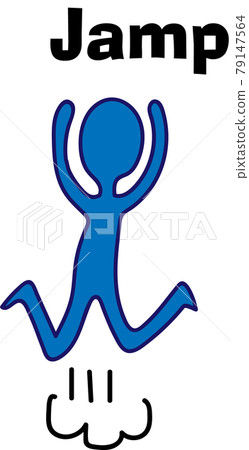 快樂跳躍的人圖片素材 快樂跳躍的人圖片素材 79147564