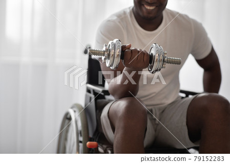 Positive workout, training in clinic, strength exercises, recovery at home 79152283