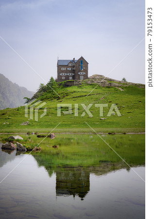 Mountain shelter Migliorero, in Stura Valley, Piedmont (Italy) Mountain shelter Migliorero, in Stura Valley, Piedmont (Italy) 79153473