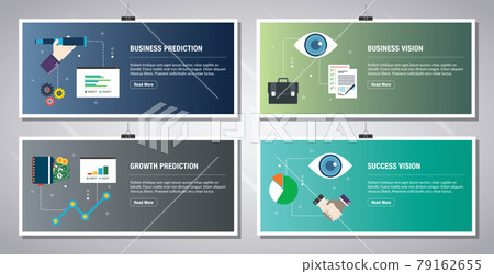 Business prediction, vision, growth and success 79162655