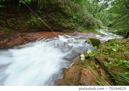 Akaiwa Waterfall (Hokkaido, Saikoubu Village) 79164629