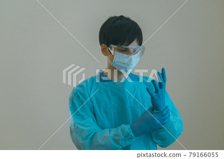 Infection protection for healthcare workers 79166055