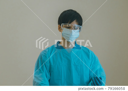 Infection protection for healthcare workers 79166058