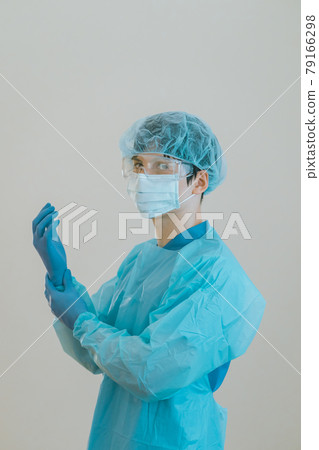 Infection protection for healthcare workers 79166298