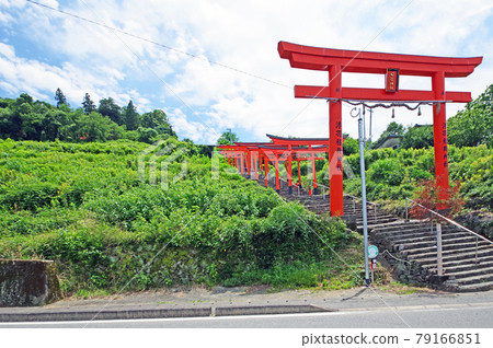 福岡縣浮羽稻荷神社,紅色鳥居的熱門旅遊景點 福岡縣浮羽稻荷神社,紅色鳥居的熱門旅遊景點 79166851