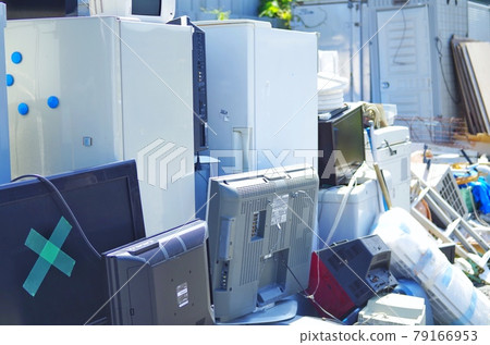 家電垃圾堆 家電垃圾堆 79166953