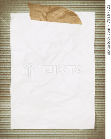 Paper frame with a retro atmosphere 79167522