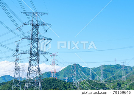 傳輸線和塔 79169646