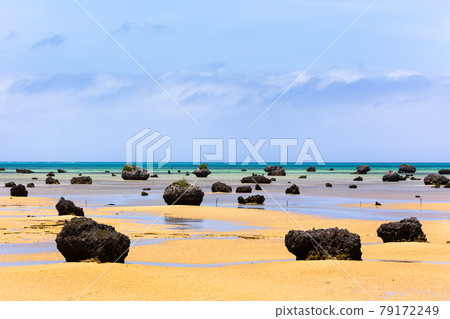 日本沖繩縣宮古島市伊良部島澤田海灘 79172249