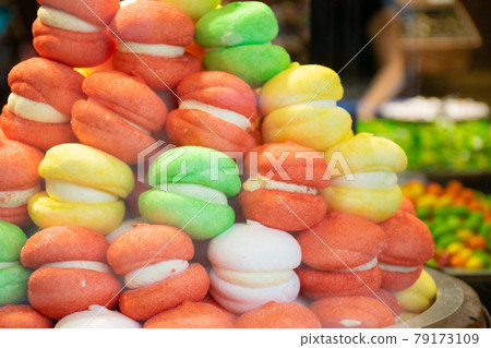 杜布羅夫尼克糖果店的馬卡龍山 79173109