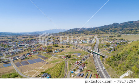 【福島縣】鳥瞰國見町街道 79173294