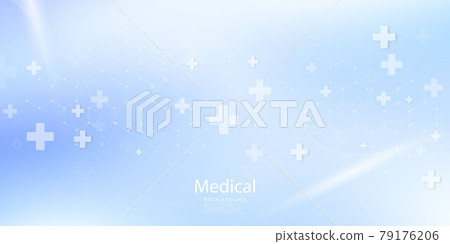 Medical treatment in innovation concept abstract  technology communication concept vector background. 79176206